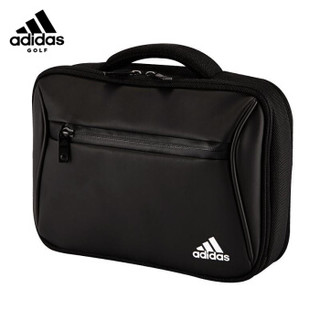 Adidas阿迪达斯 高尔夫球包 手包 高尔夫手提包 盥洗包 黑色 Q24822