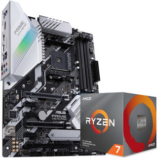 华硕PRIME X570-PRO（AMD X570/AM4）+锐龙7(r7) 3800X 7nm 3.9GHz 105W CPU 板U套装