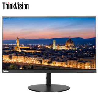 联想（ThinkVision）T24h 23.8英寸窄边框 QHD2K高清 USB Type-C