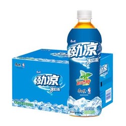 康师傅 劲凉冰红茶500ml*15瓶 整箱装 *2件