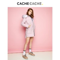 CacheCache 粉色棉服
