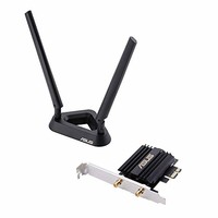 亚马逊海外购: 华硕 PCE AX58BT Wi-Fi6 AX3000 Pcie Wi-Fi Adapter MU-MIMO Bluetooth 5