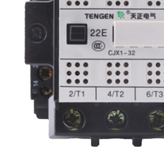 天正电气（TENGEN）接触器 CJX1-32/22 380V /个 可定制