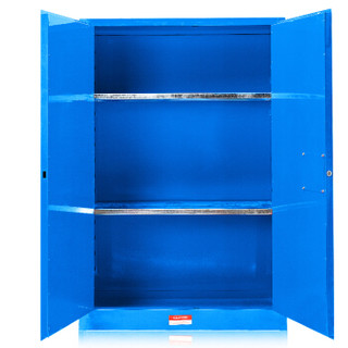 中伟防爆柜安全柜化学品储存柜危险品工业防火柜45加仑蓝色