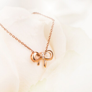 商品zbird 钻石小鸟 18k金钻石吊坠 女款项链挂坠 系情ngk36