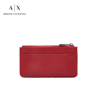 ARMANI EXCHANGE 阿玛尼奢侈品19秋冬新款女士卡包 948445-CC723 RED-07375 U