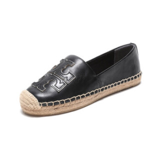 Tory Burch 汤丽柏琦535 013 5高跟鞋 Tory Burch 托里 伯奇奢侈品tb女鞋黑色皮革平底鞋535 013 6 36码 报价价格评测怎么样 什么值得买