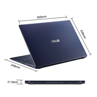 ASUS 华硕 华硕-灵耀3 VX60GT 15.6英寸 笔记本电脑 黑色 i7-9750H 8GB 512GB SSD GTX1650