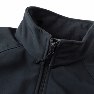 哥伦比亚（Columbia）软壳衣 户外舒适防风微弹保暖男士夹克软壳外套 WE1223 014（男） M