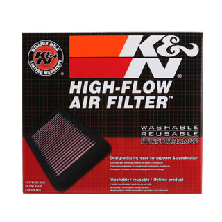 K&N美国高流量可清洗重复使用空气滤清器适用于POLO波罗 33-2830