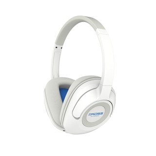 KOSS BT539iW 无线蓝牙头戴式耳机 带麦克风语音通话 音乐手机电脑耳麦 白色