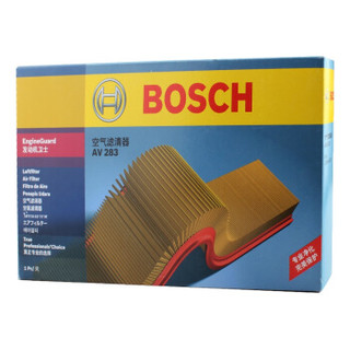 博世(BOSCH)空气滤清器0986AF2283(大众高尔1.6L/丰田普锐斯1.8)