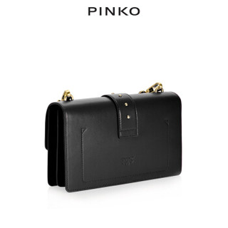 PINKO 2019秋冬新品包袋飞鸟包燕子包1P21EGY5FF 黑色