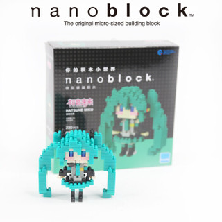 日本nanoblock儿童成人积木玩具钻石迷你小颗粒拼插拼搭微型积木人物系列初音未来 12岁+ 823177