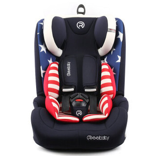 瑞贝乐reebaby儿童安全座椅宝宝婴儿汽车用坐椅9个月-12岁车载 REEBABY安全座椅 美国队长