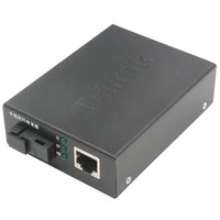 友讯(D-Link)dlink DGE-262SA-3 快速以太网光纤收发器光电转换器 单模 千兆（单只装）