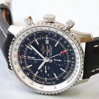 BREITLING 百年灵 航空世界腕表系列 A2432212-B726BKLT 男款机械表