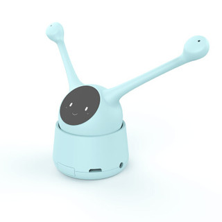 车萝卜(Carrobot)小蜜机器人 智能车载手机支架 磁吸式空调口/出风口吸盘汽车支架 马卡龙蓝