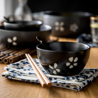 悠瓷（youcci）格调系列 陶瓷餐具套装17件套 日式 家用简约瓷器碗盘碗碟组合