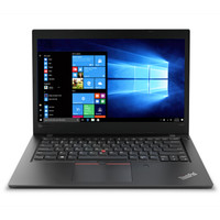 ThinkPad 思考本 L480 14.0英寸 商务本 黑色(酷睿i5-8250U、R530、8GB、256GB SSD、1080P、IPS）