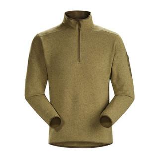 始祖鸟/ARC’TERYX 24093 Covert 1/2 Zip M  男款抓绒衫 L07247400/灵感灰/Pegasus Heather L