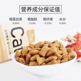 路斯 Luscious 猫零食猫小鱼饼干夹心酥三文鱼鸡肉味80g