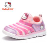 HELLOKITTY 童鞋女童运动鞋 冬季新款儿童保暖毛毛虫休闲鞋 K8543811粉色28