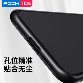 ROCK 苹果11Pro Max手机壳 iPhone11 Pro Max全包防摔防刮保护套 硅胶软边框保护壳 超薄磨砂手感防指纹 黑色