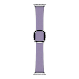 Apple 40 毫米紫丁香色现代风扣式表带 - 大号