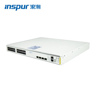 浪潮（INSPUR）l浪潮网络 企业交换机 S6550-24TQ-AC/D 24千兆电口+4万兆上行SFP光口  三层核心交换机