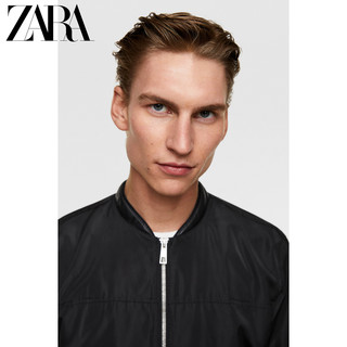 ZARA 00706306800 男士立领拼接夹克 