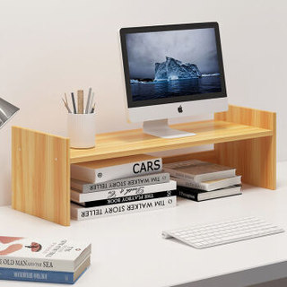 零梦 蓝松木色  创意简约桌上置物架