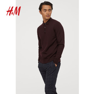 H&M HM0378124 男士羊毛Polo衫