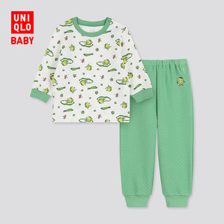 UNIQLO 优衣库 婴幼儿绘本合作系列压线长袖睡衣