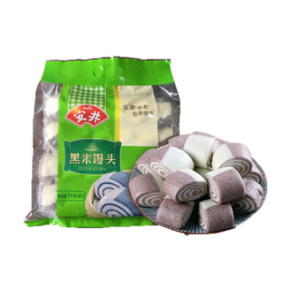 Anjoy 安井 黑米馒头 1kg*2袋