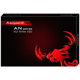 Asgard 阿斯加特 AN3+ 固态硬盘 1TB M.2接口(NVMe协议) Asgard AN3+ 1TNVMe M.2/80