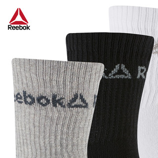 Reebok 锐步 ACT CORE CREW SOCK 3P 男女训练袜子