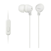 SONY 索尼 MDR-EX15AP 入耳式有线耳机 白色