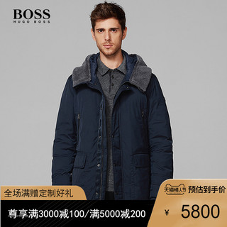 HUGO BOSS 雨果博斯 50399224 男士连帽羽绒服