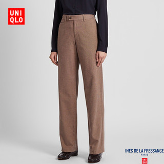 UNIQLO 优衣库 设计师合作款 419232 格纹宽腿裤