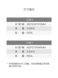 SUMMIT 莎米特 PC460 单杆商务旅行箱 20寸