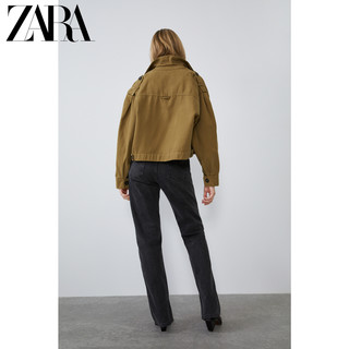 ZARA TRF 08527200704 女士口袋开襟衫  