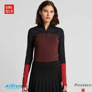 UNIQLO 优衣库 设计师合作款 422170  AIRism半拉链T恤