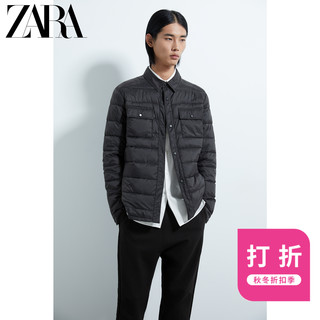ZARA 01792309800 男士棉服衬衫