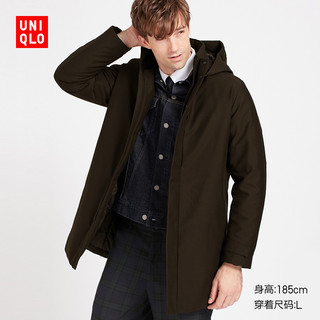 UNIQLO 优衣库 421732 男士复合羽绒大衣