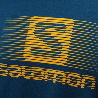 SALOMON 萨洛蒙 BLEND LOGO SS TEE C10528 男款户外跑步T恤