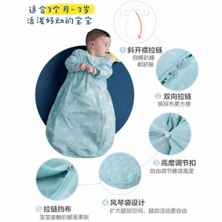 米乐鱼 单层婴儿睡袋 荷兰蝴蝶 