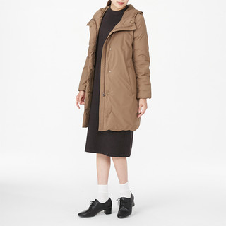 MUJI 无印良品 28AD428 女式连帽羽绒服