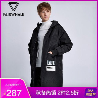 MARK FAIRWHALE 马克华菲 717415031051311 男士中长款羽绒服