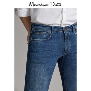 Massimo Dutti 48048405 男士微弹牛仔裤